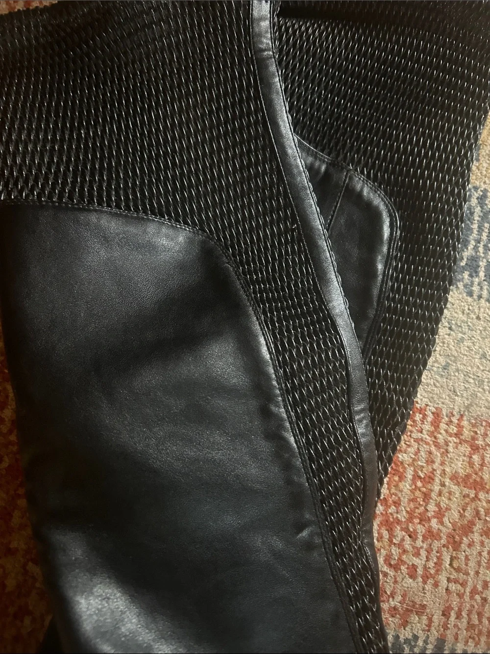 bucco Black Over-the-Knee Stiletto Boots